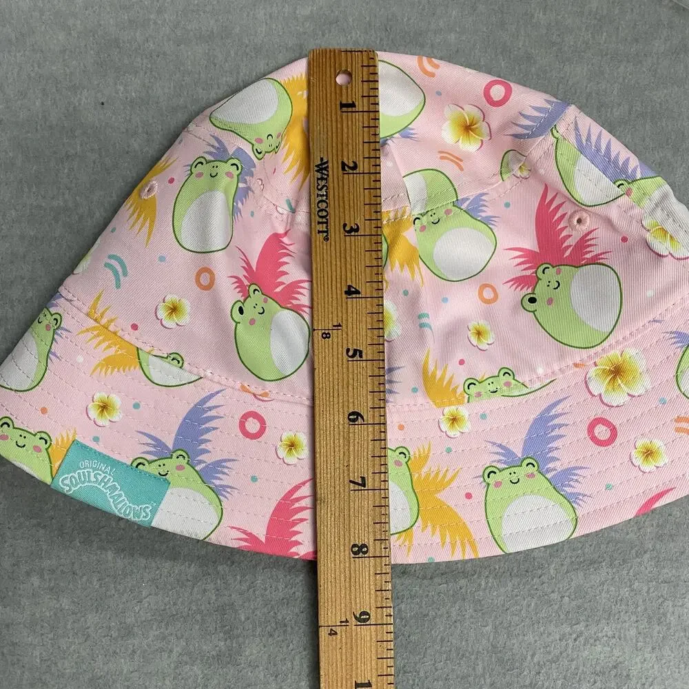 Wendy Frog Squishmallows Sun Bucket Hat Kids One Size Fits Most‎